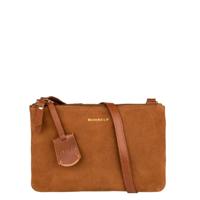 BURKELY nubuck crossbody tas Soul Skye cognac - thumbnail