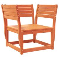 5-delige Loungeset met kussens massief grenenhout wasbruin - thumbnail