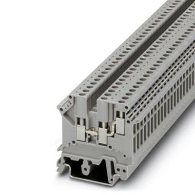 Phoenix Contact 3002225 Doorgangsserieklem 5.2 mm Schroeven Grijs 50 stuk(s)