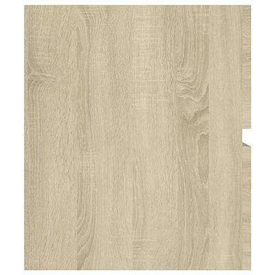 Wastafelkast 100x38,5x45 cm spaanplaat sonoma eikenkleurig Wastafelkast 100x38,5x45 cm spaanplaat sonoma eikenkleurig