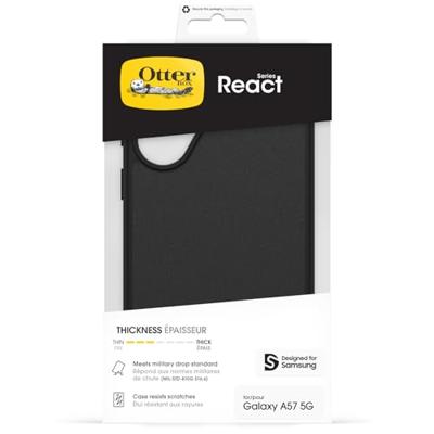 OtterBox React Series Samsung Galaxy A57 5G Black