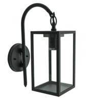 Lyora Landelijke buitenlampNorway Down zwart - 16704 - thumbnail