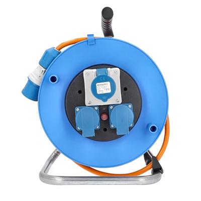 AS Schwabe 10170 Kabelhaspel 25 m Oranje CEE-stekker 16 A 3-polig