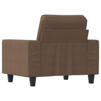 Fauteuil 60 cm stof bruin - thumbnail