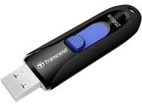 Transcend JetFlash® 790 USB-stick 256 GB Zwart, Blauw TS256GJF790K USB-A 3.1 Gen 1 - thumbnail