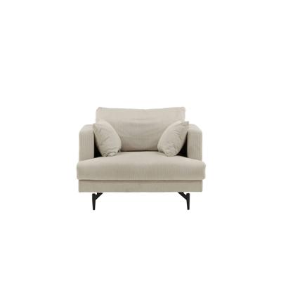 Nohr Fauteuil 'Tamora' Rib, kleur Beige