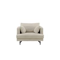 Nohr Fauteuil 'Tamora' Rib, kleur Beige - thumbnail
