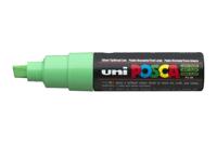 Uni Posca verfmarker 8k lichtgroen - beitelpunt 8mm - thumbnail