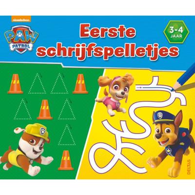 Deltas Paw patrol - eerste schrijfspelletjes (3-4 jaar)