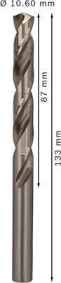 Bosch Accessoires Metaalboren HSS-G, Standard 10,6 x 87 x 133 mm 5st - 2608585526 Bosch Accessoires Metaalboren HSS-G, Standard 10,6 x 87 x 133 mm 5st - 2608585526