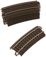 H0 Märklin C-rails (met ballastbed) 24115 Gebogen rails 6 stuk(s) - thumbnail