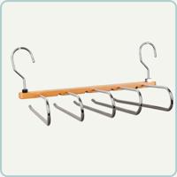 Nordix Kledinghangers Broekhanger Broekenhanger Ruimtebesparend 5 D... - thumbnail