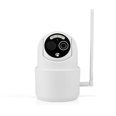 SmartLife Camera voor Buiten | 4G | Full HD 1080p | Kiep en kantel | IP65 | Cloud Opslag (optioneel) / microSD (niet inbegrepen) | 5 V DC | Met bewegingssensor | Nachtzicht | Wit - thumbnail