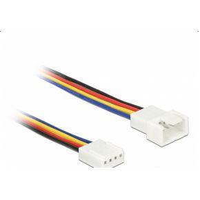 Delock 85362 Verlengkabel PWM ventilatoraansluiting 4-polig 50cm