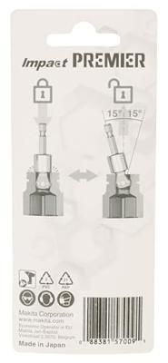 Makita Accessoires Dopadapter 1/4 E - 1/2 IMPR - E-03436 - E-03436 - thumbnail