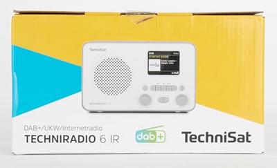 TechniSat TECHNIRADIO 6 IR - draagbare internetradio (DAB+, FM, WLAN, Bluetooth, kleurendisplay, wekker, favorietengeheugen, 3 watt RMS) zwart