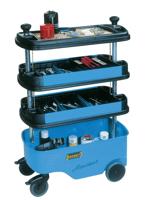 Hazet 166C Werkplaatswagen Plaatstaal Kleur (specifiek): Zwart, Blauw - thumbnail