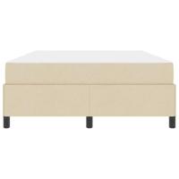 Boxspring bed Crème en Zwart 160 x 200 cm - thumbnail