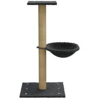 VidaXL Kattenmeubel met sisal krabpaal 74 cm donkergrijs - thumbnail