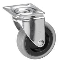 Metafranc Zwenkwiel 75Mm Rubber Gr W - WU0800660 - thumbnail