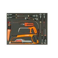 Bahco Foaminlay Fit&Go 3/3 met schroevendraaiers en snijgereedschap - 16-delig - FF1A5023 - thumbnail