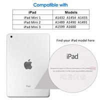 JETech Screen Protector voor iPad Mini 1 2 3 (NIET voor iPad mini 4/5/6), Gehard Glas Schermbeschermer - thumbnail