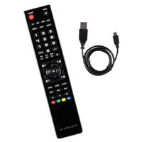 Vivanco UR 40 USB afstandsbediening Zwart, Zilver, 37600 - thumbnail