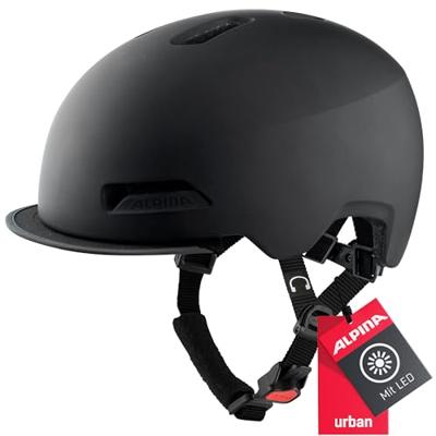 Alpina sports urban helm brooklyn 52-57 mat zwart