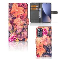 Xiaomi 12 | 12X Hoesje Bosje Bloemen - thumbnail