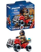 Playmobil 71090 City Action Brandweer Speed Quad - thumbnail