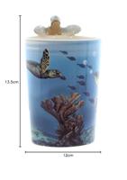 Schildpad - Gevormd Handvat Keramiek Mok - thumbnail