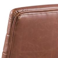 Bureaustoel 'Maria' PU-leder, kleur bruin - thumbnail