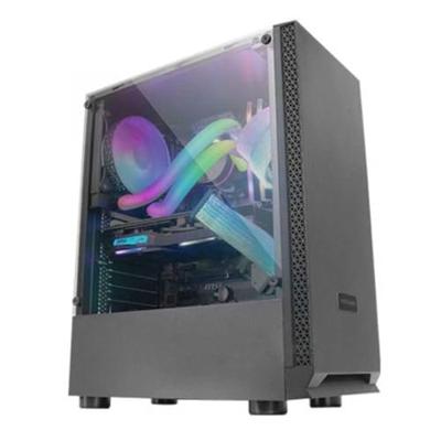 ATX Semi-toren doos Mars Gaming MCN2 Zwart - thumbnail