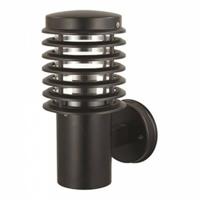 LED Tuinverlichting - Wandlamp Buiten - Palm 2 - E27 Fitting - Rond - RVS - Philips - CorePro Lustre 827 P45 FR - 4W - Warm Wit 2700K - thumbnail