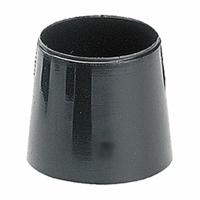 Micel CNT01 eindkap, zwart, polyethyleen, rond, Ø 28 x 32 mm (25 stuks) - thumbnail