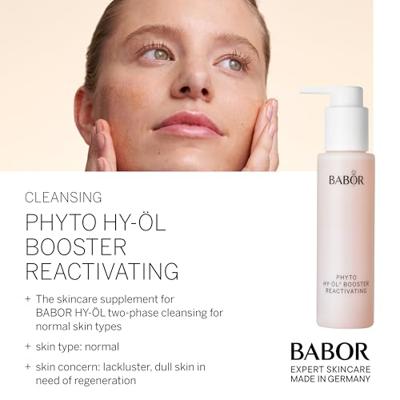 Babor Cleansing Phyto Hy-Oil Booster Reactivating 100ml Make-up verwijderaar en reiniger Babor Cleansing Phyto Hy-Oil Booster Reactivating 100ml Make-up verwijderaar en reiniger