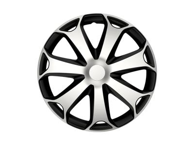 Gorecki wieldoppenset Mega Sil/BL 13 inch zilver 4 stuks