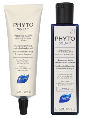 Phyto Phytosquam Purifying Shampoo Duo Set 500 ml Phyto Phytosquam Purifying Shampoo Duo Set 500 ml