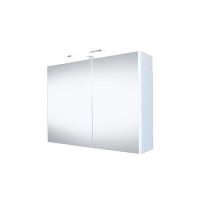 Best Design Best-Design "Happy" MDF Spiegelkast + Verlichting 100x60 cm Wit