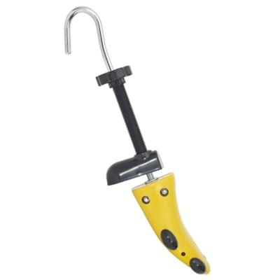 VidaXL Schoenspanners met schoenlepel eu 37-41 kunststof geel - thumbnail