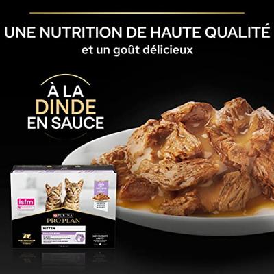 Purina Pro Plan Healthy Start rijk aan kalkoen kitten natvoer 10x85g - thumbnail