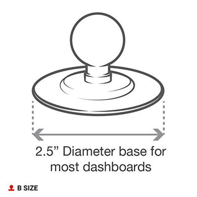 Ram RAM Flex Adhesive Ball Base 1 inch