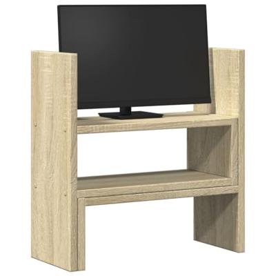 VidaXL Bureau organiser 40x17x41 cm bewerkt hout sonoma eikenkleurig