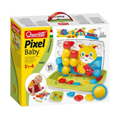 Quercetti pixel baby insteekmozaïek poes Quercetti pixel baby insteekmozaïek poes