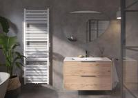 Saqu Cole handdoekradiator 1072W 60x180cm wit - thumbnail