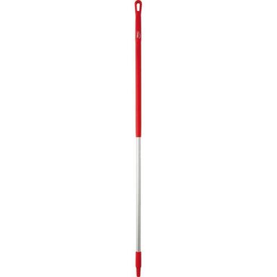 Steel vikan ergonomic 150cm 31mm rood aluminium