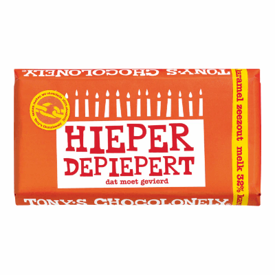 Chocolade tony chocolonely hieper de pieper reep | 15 stuks