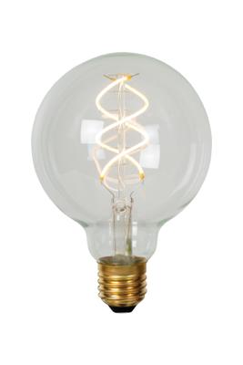 Lucide G95 - Filament lamp - Ø 9,5 cm - LED Dimb. - E27 - 1x4,9W 2700K - Transparant Lucide G95 - Filament lamp - Ø 9,5 cm - LED Dimb. - E27 - 1x4,9W 2700K - Transparant