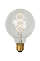 Lucide G95 - Filament lamp - Ø 9,5 cm - LED Dimb. - E27 - 1x4,9W 2700K - Transparant - thumbnail