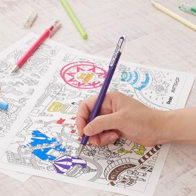 Gelschrijver pentel k110 mattehop m violet | 12 stuks